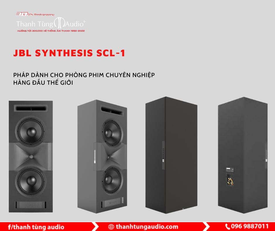 JBL Synthesis SCL-1- giải pháp dành cho phòng phim chuyên nghiệp hàng đầu thế giới