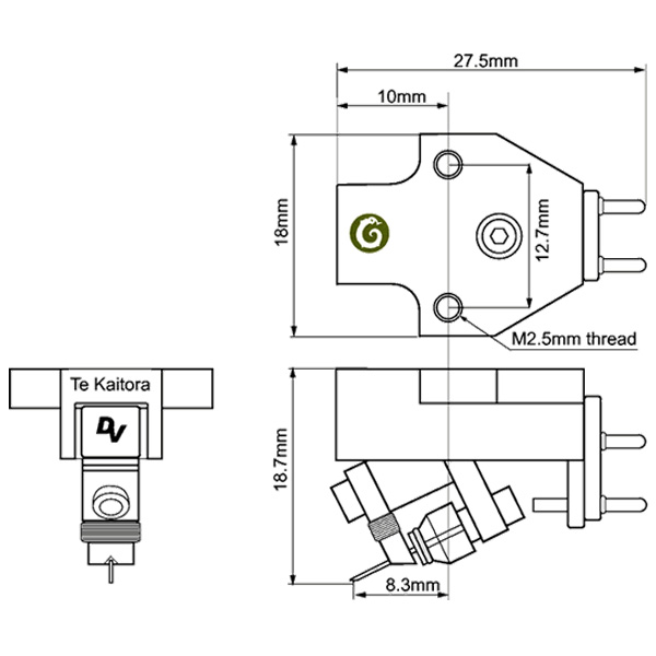 Dynavector Cartridge te kaitora rua dim