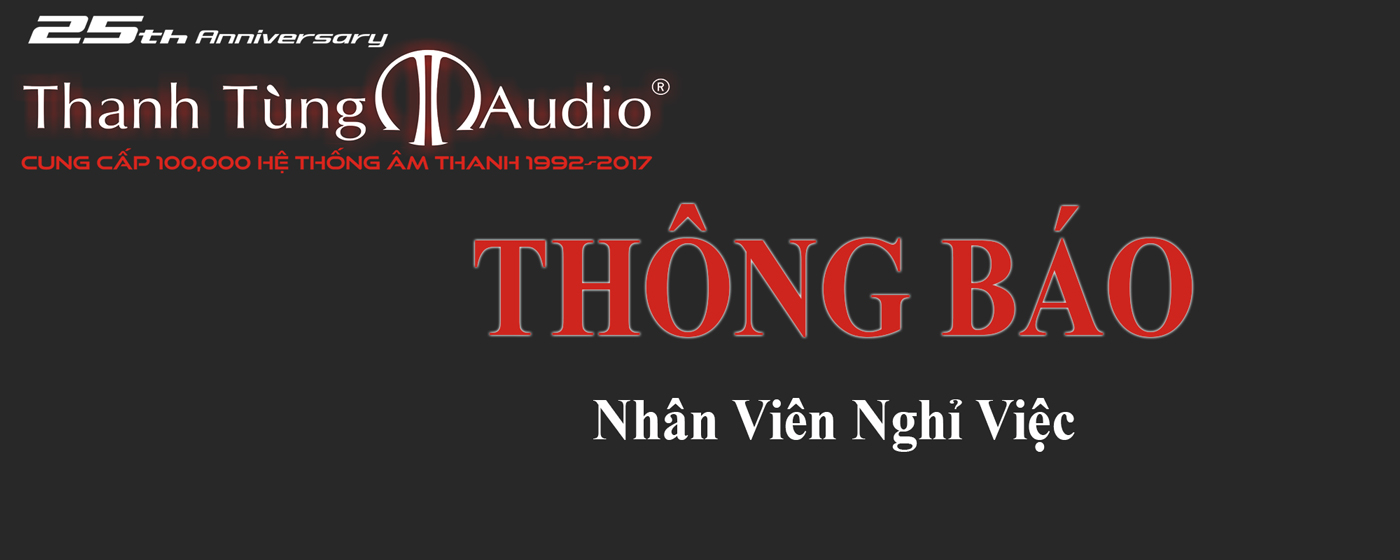 THÔNG BÁO: Nhân Viên Nghỉ Việc