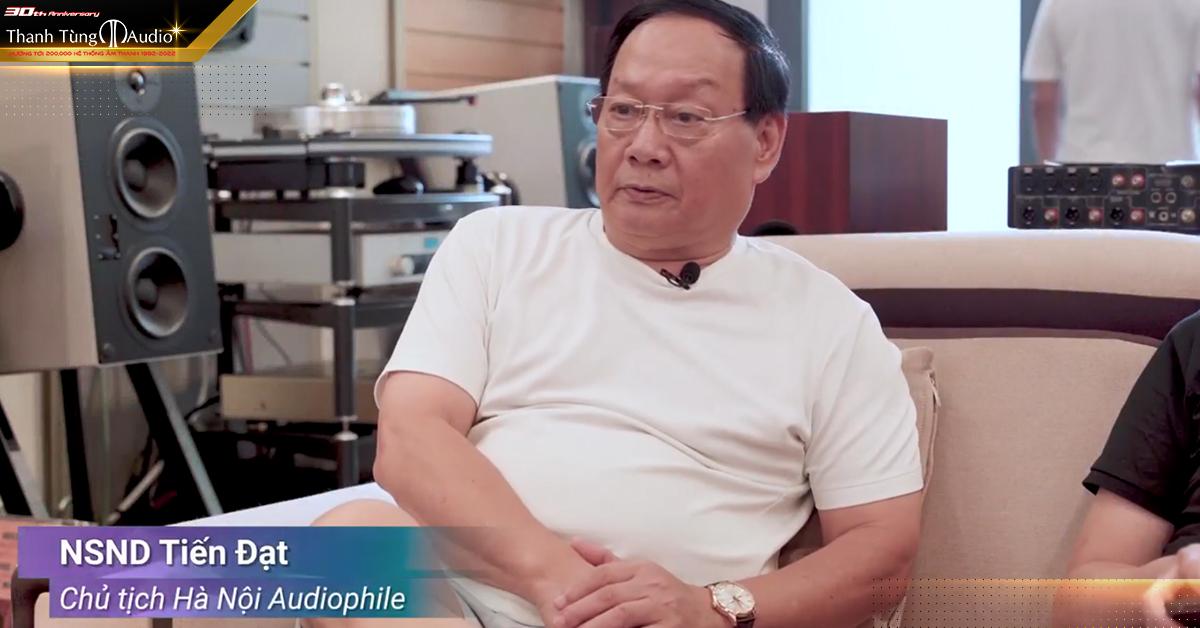 Nghệ sĩ Tiến Đạt trải nghiệm đôi loa Rockport Avior II đầu tiên Việt Nam tại Thắng Audio