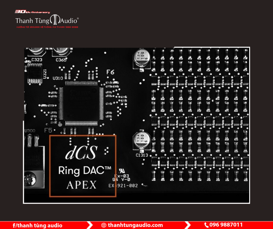 Tung mạch giải mã Ring DAC APEX, dCS giữ chắc vị thế dẫn đầu